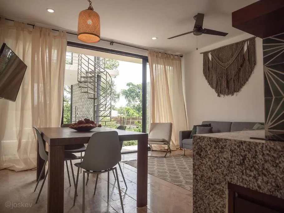 201 Amena Close To Sea Cozy 1Br Apt 30Mb Wifi & Gym Apartment Tulum