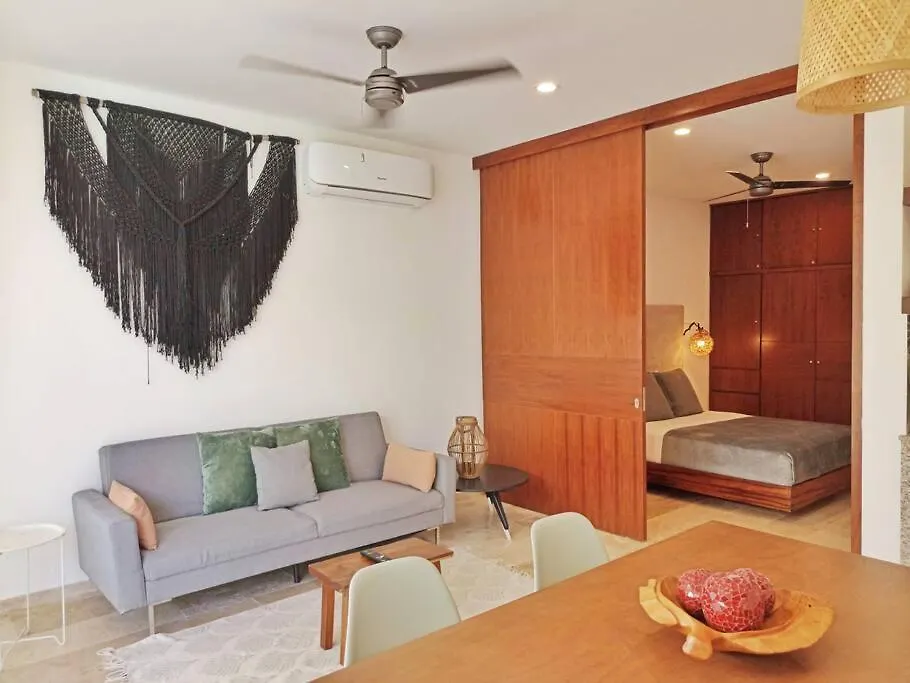 201 Amena Close To Sea Cozy 1Br Apt 30Mb Wifi & Gym Apartment Tulum